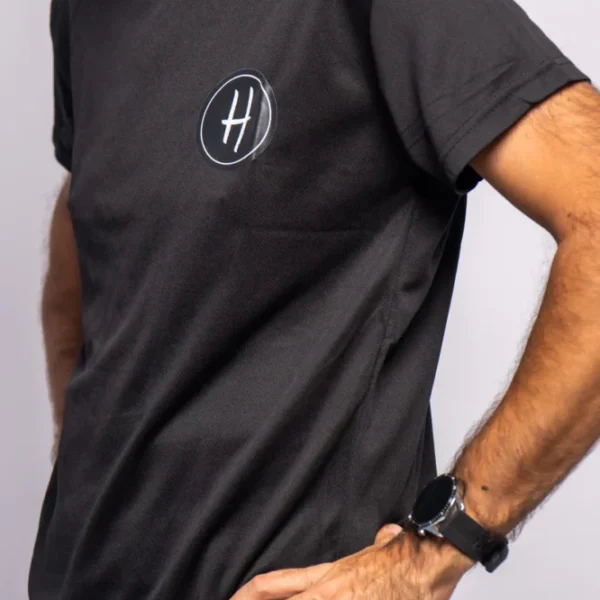 H Tennis T-Shirt Black Training